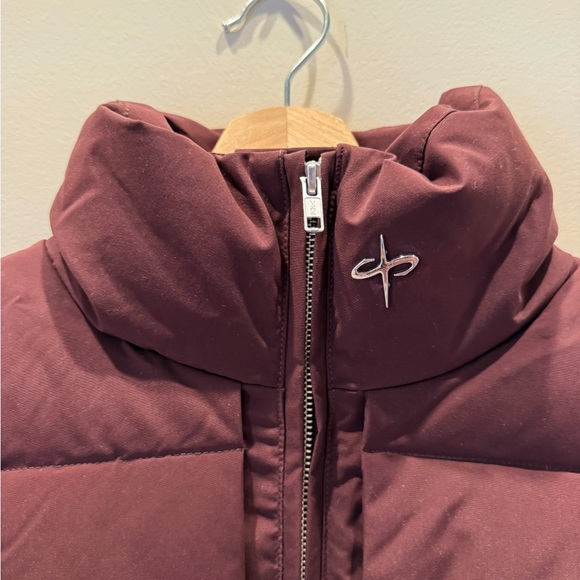Milazzo Basketweave Quilted Puffer Jacket - Large - Maroon NWT (Retail $500) - Picture 4 of 6